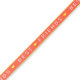 Schmuckband mit Text "Best Friends" Coral red-lime